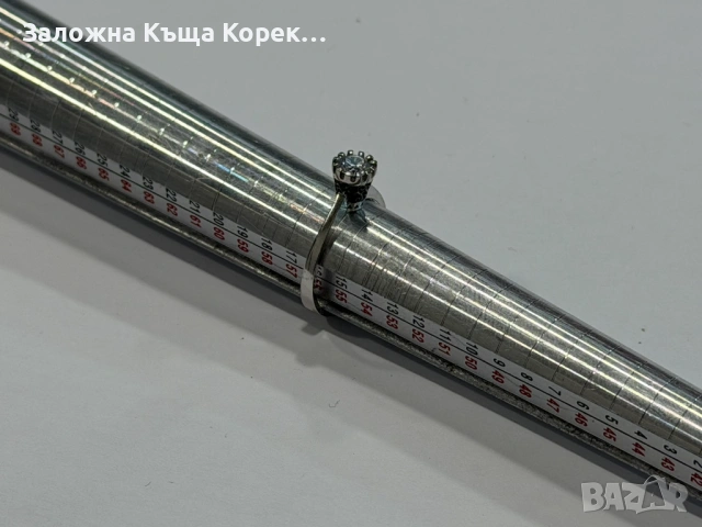 Сребърен пръстен 2,22гр, снимка 2 - Пръстени - 54731272