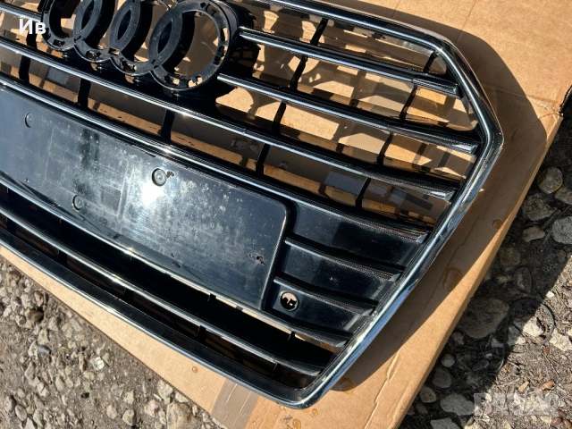 Решетка предна броня AUDI A6, снимка 7 - Части - 54565339