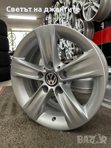 Джанти 16 Цола 5х120 VW T5 T6 Transporter Caravele Multivan , снимка 5 - Гуми и джанти - 53150050