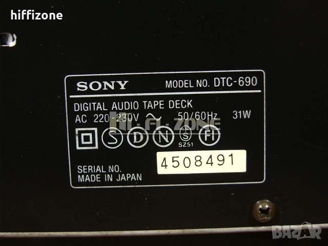 ДЕК    Sony dtc-690 /2 , снимка 8 - Декове - 54349653