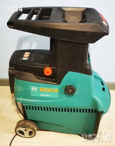 Самопридърпваща клонотрошачка BOSCH AXT-25D Дробилка  2500W , снимка 2 - Други инструменти - 54084640