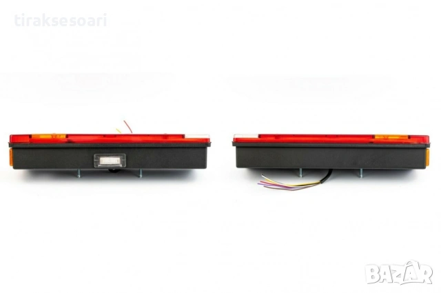 Комплект стопове 46 см 12V-24V 8 функции за камион и ремарке с крушки, снимка 3 - Аксесоари и консумативи - 53979191