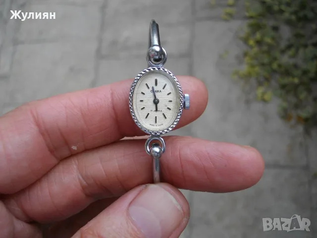 ДАМСКИ ЧАСОВНИК ЧАЙКА CHAIKA ГРИВНА , снимка 2 - Антикварни и старинни предмети - 55617700