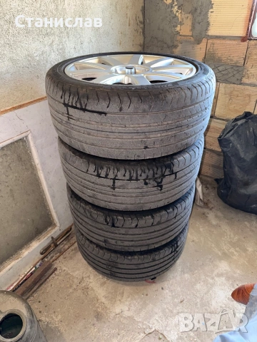 Оригинални джанти Audi 8J ET43 18” 5X112, снимка 5 - Гуми и джанти - 54546155