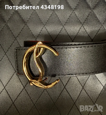 Колан Christian Louboutin, снимка 3 - Колани - 54044953