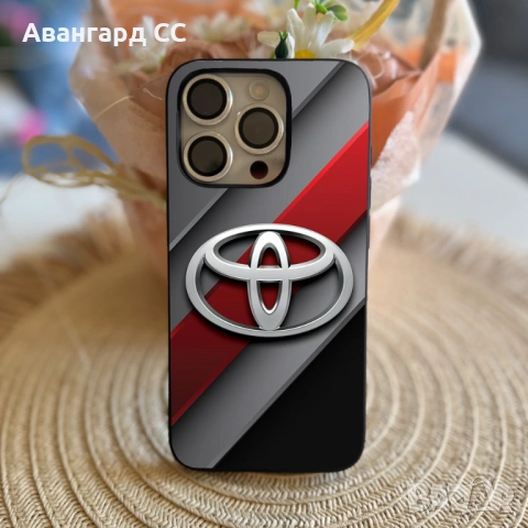 Силиконов калъф за iPhone с лого TOYOTA, снимка 9 - Калъфи, кейсове - 54611227