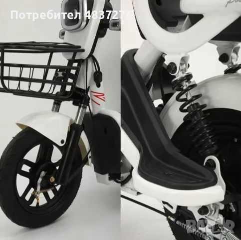 Електрически скутер-максимална скорост 45 км в час. , снимка 2 - Велосипеди - 55477426