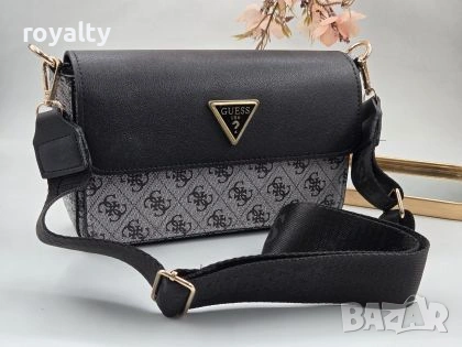 Guess Нова Кожена Дамска Чанта Гес , снимка 2 - Чанти - 54368408