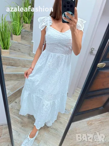 Лятна дантелена рокля, снимка 2 - Рокли - 55507439
