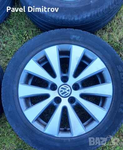 Джанти с гуми(летни) VAG (5x112 ,57.1mm), снимка 11 - Гуми и джанти - 54562621