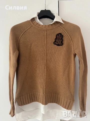 Блуза, пуловер с риза на Rauph Lauren