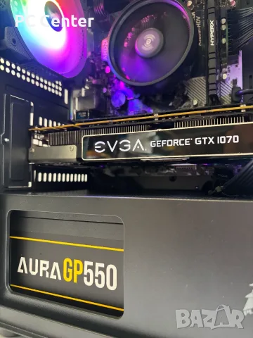 Геймърски компютър AMD Ryzen 5 1600, GTX 1070 8GB, 16GB ram, снимка 5 - Геймърски - 55667248