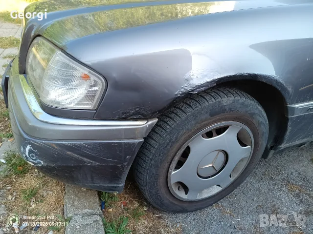 Mercedes C180 газ, снимка 5 - Автомобили и джипове - 55343265