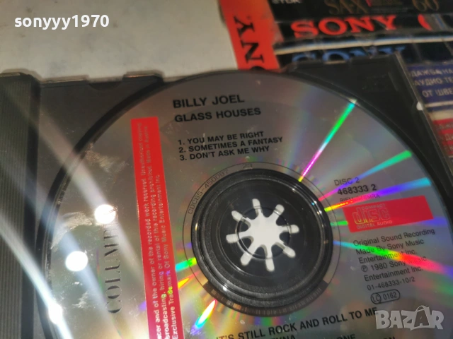 BILLY JOEL-ORIGINAL CD ВНОС GERMANY 0906262027H2E6R, снимка 14 - CD дискове - 54839287