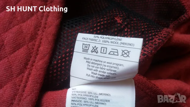 Bergans of NORWAY Middagstind Lady Jacket 100% Merino Wool размер XL дамска горница - 2793, снимка 16 - Жилетки - 55422565