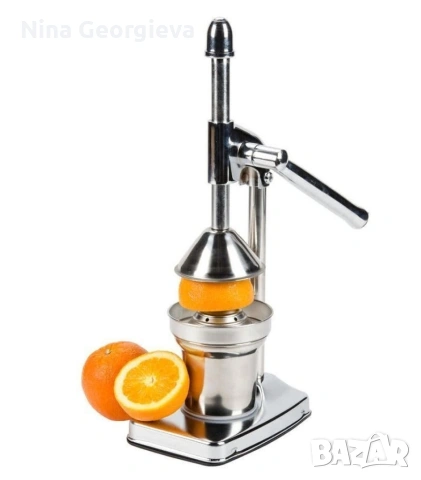 Цитрус преса – ръчна, снимка 3 - Сокоизстисквачки и цитрус преси - 54152167