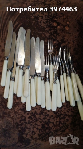 Салатни вилица и ножове, снимка 3 - Прибори за хранене, готвене и сервиране - 54188365