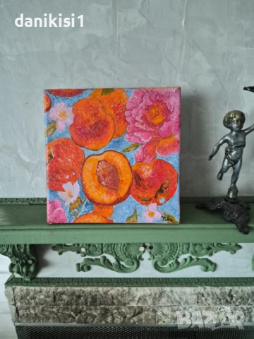 Авторска картина маслени бои, снимка 2 - Картини - 54327023