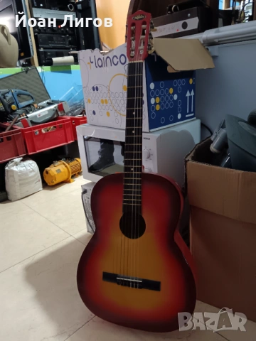 Класическа китара Paldin – 4/4, sunburst дизайн