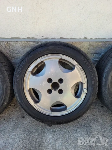 Джанти Vw 15 цола , 4х100 , 6j , et35 , 195/50/15 Opel , Хонда, снимка 3 - Гуми и джанти - 54576314