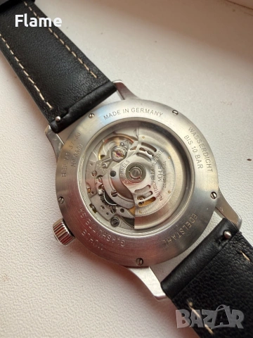 Mühle-Glashütte Terrasport Edition Lufthansa мъжки часовник Пилотски военен водоустойчив швейцарски , снимка 3 - Мъжки - 54174349