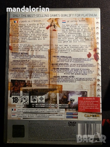 Resident Evil 4 (Platinum Edition) за PS2 PlayStation 2 (регион PAL), снимка 2 - Игри за PlayStation - 54607832