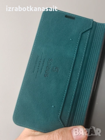 Продавам кожени калъфи за iPhone, Samsung и Xiaomi, снимка 6 - Калъфи, кейсове - 54474732