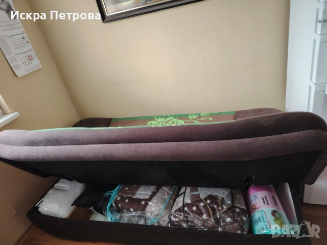 Разтегателен диван, снимка 4 - Дивани и мека мебел - 54233858