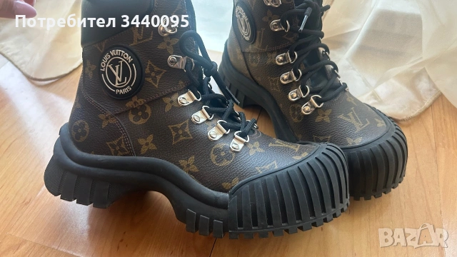 Louis Vuitton елегантни боти, снимка 3 - Дамски елегантни обувки - 55258404