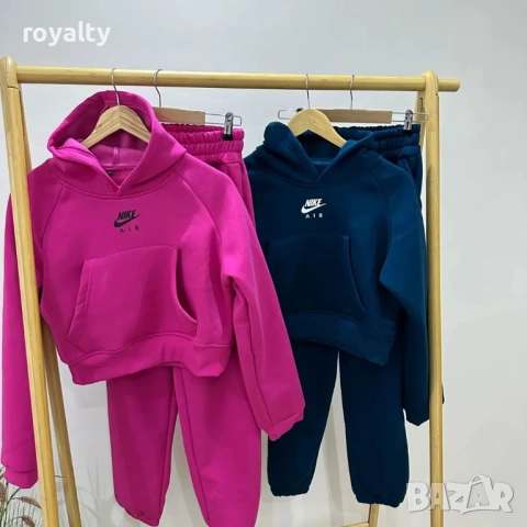 Nike Нов Ватиран Дамски Комплект Найк Различни Цветове 