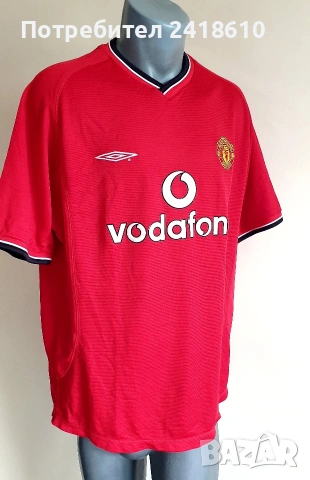 Umbro Sportwool Man United 99 / 20 Mens Size L  ОРИГИНАЛ! Мъжка Тениска!, снимка 6 - Тениски - 54398891