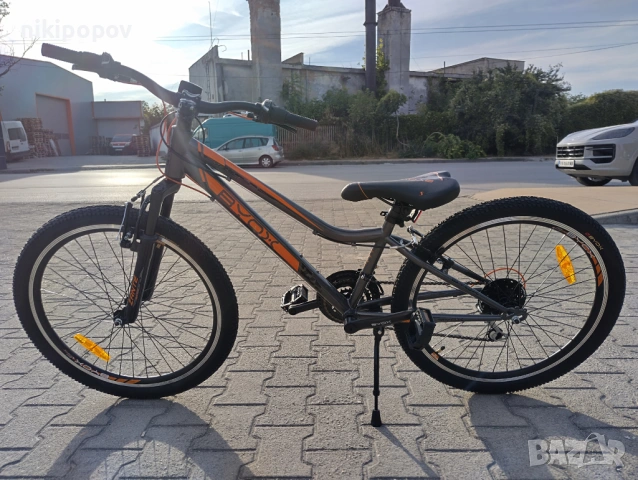 X Велосипед 24" ZANTE сив, снимка 7 - Велосипеди - 54398351