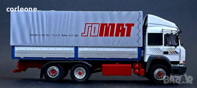 Iveco TurboStar 480 SOMAT - мащаб 1:43 на DeAgostini моделът е нов в блистер, снимка 6 - Колекции - 55301357
