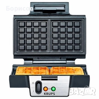 Krups FDK 251 - висококачествен електрически гофретник с мощност 850 W, снимка 3 - Гофретници - 55042282