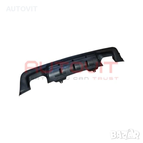 Дифузьор оребрен BMW E60 / E61 M-Tech задна броня, снимка 2 - Аксесоари и консумативи - 55001628