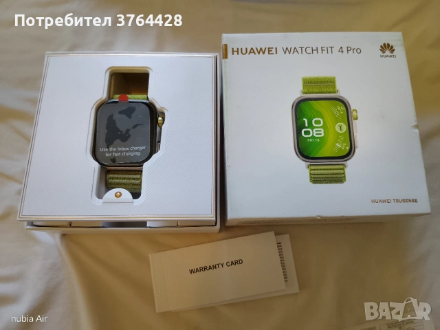 Спортен смарт часовник Huawei fit 4 Pro , снимка 5 - Друга електроника - 54808406