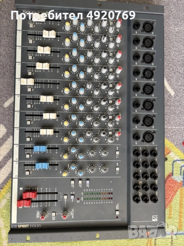 аналогов миксер Soundcraft Spirit Folio 12/2., снимка 2 - Ресийвъри, усилватели, смесителни пултове - 55681193