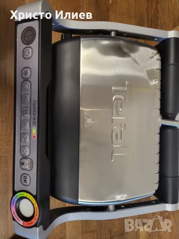 Електрическа скара Tefal OptiGrill+ GC712D 2000 W с допълнителни плочи за гофрети, снимка 4 - Скари - 55293419