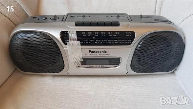Ретро класика! Panasonic RX-FS430 – Стерео Радиокасетофон (Бумбокс), снимка 3 - Радиокасетофони, транзистори - 54905002