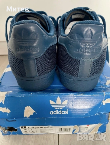 Adidas Superstar Triple-Нови(size-44), снимка 4 - Маратонки - 55050316