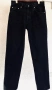 Vintage унисекс дънки Mustang Michigan Jeans / 90s Loose Straight Denim / Heavy Dark Wash, снимка 2