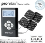 Prorelax TENS/EMS Duo Blackline – електростимулатор за болка, мускулна стимулация и масаж, снимка 6