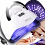 Професионална UV/LED лампа X7 MAX 220W – 57 LED диода, сензор за движение, LCD дисплей и 4 таймера, снимка 5