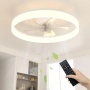NIORSUN таванен вентилатор с LED и дистанционно, снимка 1