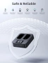 Ново Двойно зарядно Canon LP-E6P LP-E6N 20W PD LED USB-C батерии фотоапарат, снимка 6
