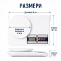 Точна електронна кухненска везна кантар за храна злато кафе до 7кг, снимка 4