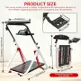 Сгъваема стойка за волан VELPAX, регулируема по височина, за Logitech G25 G27 G29 G920 и други, снимка 2