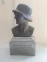 WW2-Много рядък подаръчен бюст изобразяващ ненски войник, фигура, скулптура, снимка 1