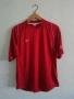Nike Fit оригинална ретро фланелка червена тениска Найк размер мъжки L vintage , снимка 1