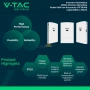 Монофазна соларна система ИНВЕРТОР 6KW И БАТЕРИЯ 2X5KW V-TAC Hiconics, снимка 5